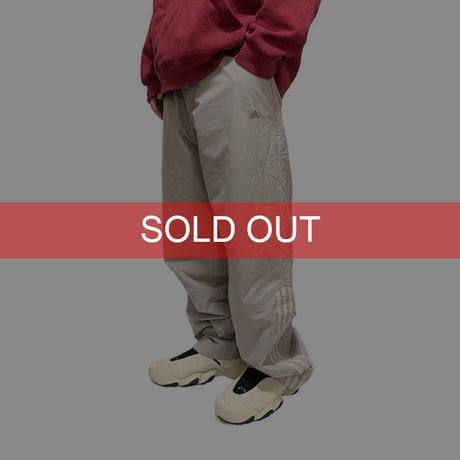 【USED】00'S ADIDAS ICE GRAY TECH PANTS