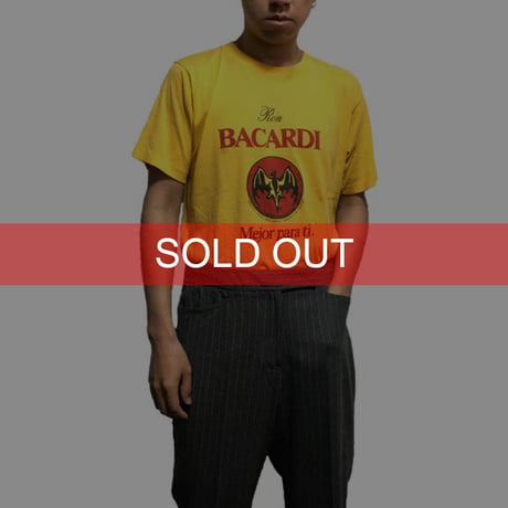 【USED】80'S BACARDI T-SHIRT