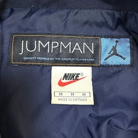 【USED】90'S NIKE JUMPMAN NYLON × MESH JACKET