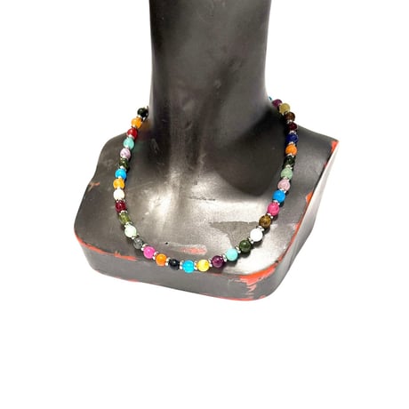 【LIBeRté】Necklace "Multicolored Beans"