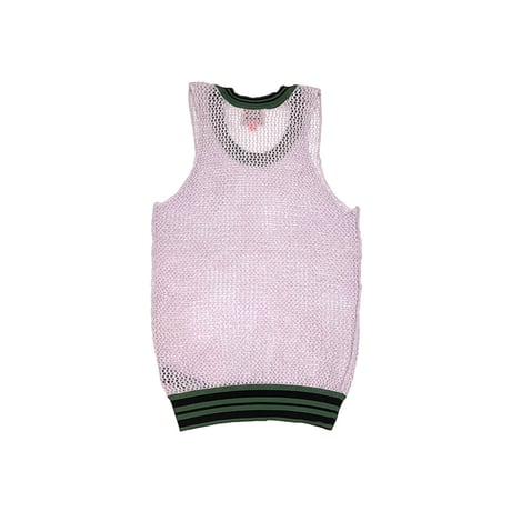 【USED】00's HUNTER MOHAIR KNIT LONG VEST
