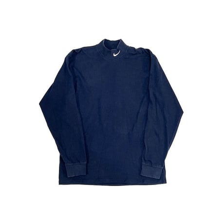【USED】90'S-00'S NIKE MOCK-NECK L/S T-SHIRT
