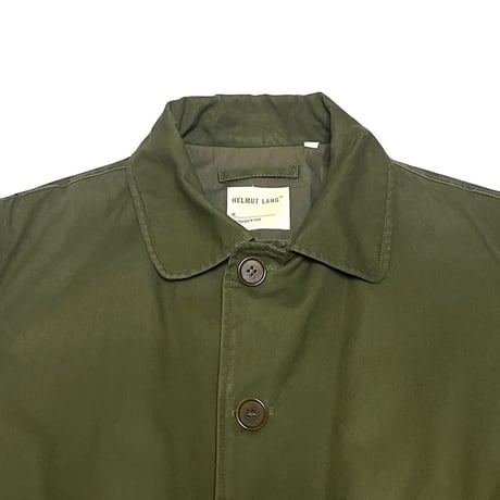 【USED】HELMUT LANG 1998 2-WAY FIELD COAT KHAKI