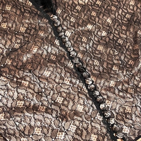 【USED】40's-50's henri MODEL CROPPED LACE JACKET