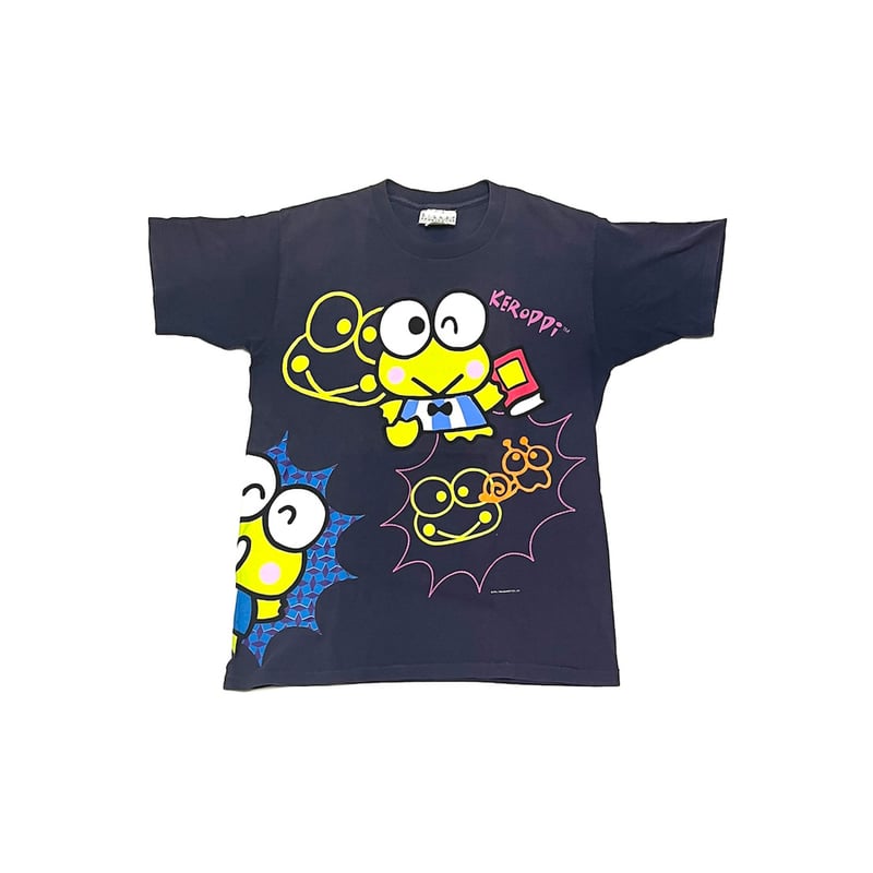 USED】90's SANRIO KERO KERO KEROPPI MULTI PRINT