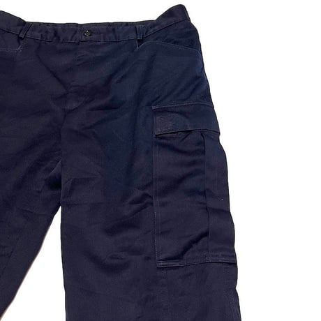 【USED】FRENCH WORK CARGO PANTS ROYAL BLUE
