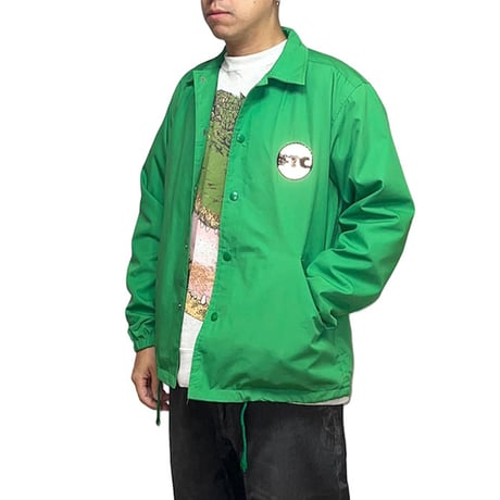 【USED】00's FTC FRISCO COACH JACKET LIGHT GREEN