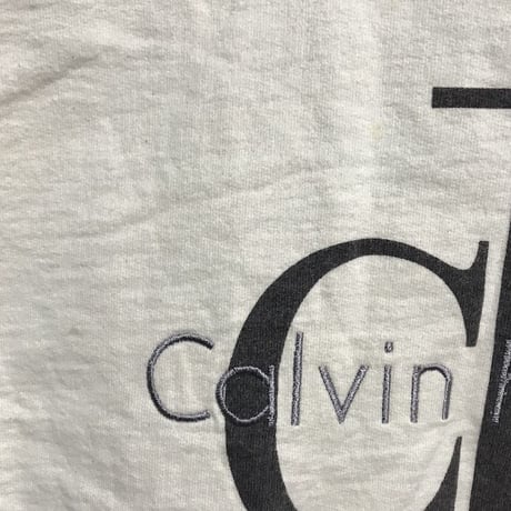 【USED】90'S CK CALVIN KLEIN JEANS LOGO SWEATSHIRT