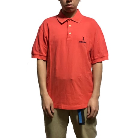 【USED】90'S  YVES SAINT LAURENT POLO SHIRT MADE IN ITALY