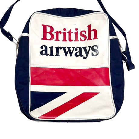 【USED】70's British Airways Promotional Shoulder Bag