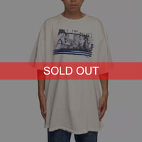 【USED】90's adidas × New York Yankees Photo Graphic T-shirt Made in USA