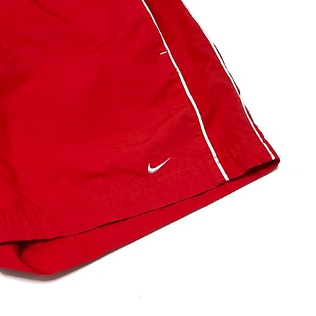 【USED】00's EURO NIKE TRAINING SHORTS RED
