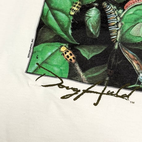 【USED】90's Doug Auld "Homage To Dali" Art T-shirt
