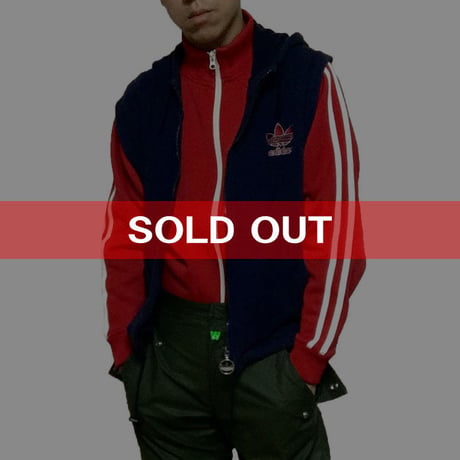 【USED】80'S ADIDAS N/S HOODIE