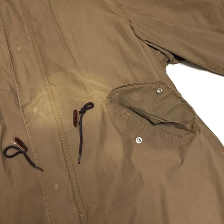 【USED】90's ARMANI JEANS M-51 Type Fishtail Parka Brown Made in Italy