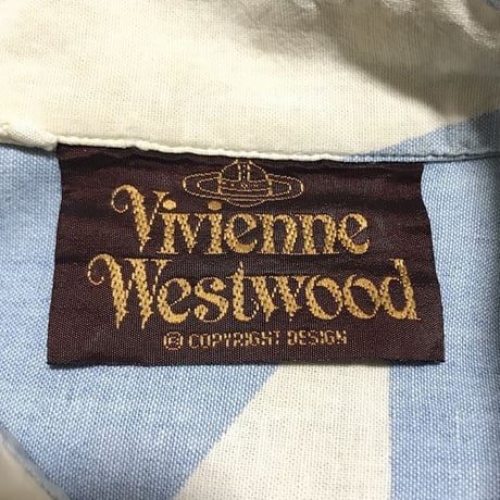 【USED】80'S VIVIENNE WESTWOOD STAR CHAMBRAY SHIRT