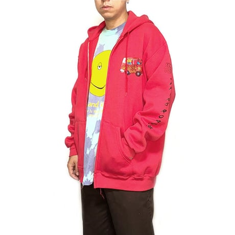 【USED】90'S  GRATEFUL DEAD 95 SPRING ROAD TOUR ZIP HOODIE