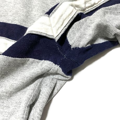 【USED】90'S STUSSY BORDER LINE L/S T-SHIRT