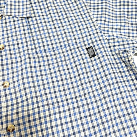 【USED】90'S OLD VANS S/S CHECK SHIRT