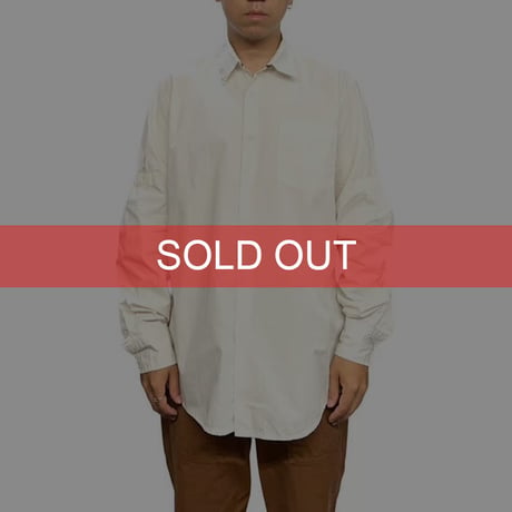【USED】90'S-00'S DRIES VAN NOTEN WHITE SHIRT