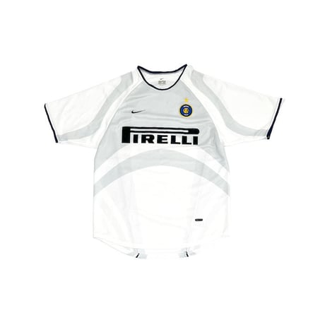 【USED】00'S NIKE 01-02 INTER MILAN AWAY FOOTBALL SHIRT