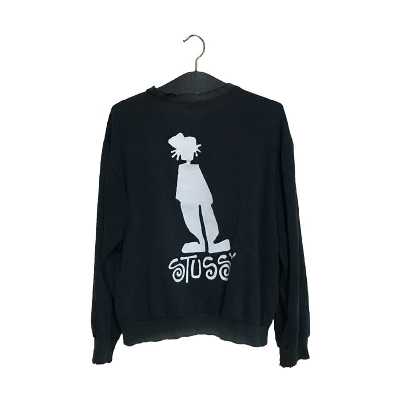 USED】90'S STUSSY SWEATSHIRT USED】90'S STUSSY SWEATSHIRT