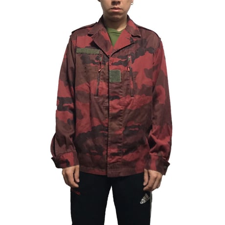 【USED】FRENCH ARMY F2 JACKET RED