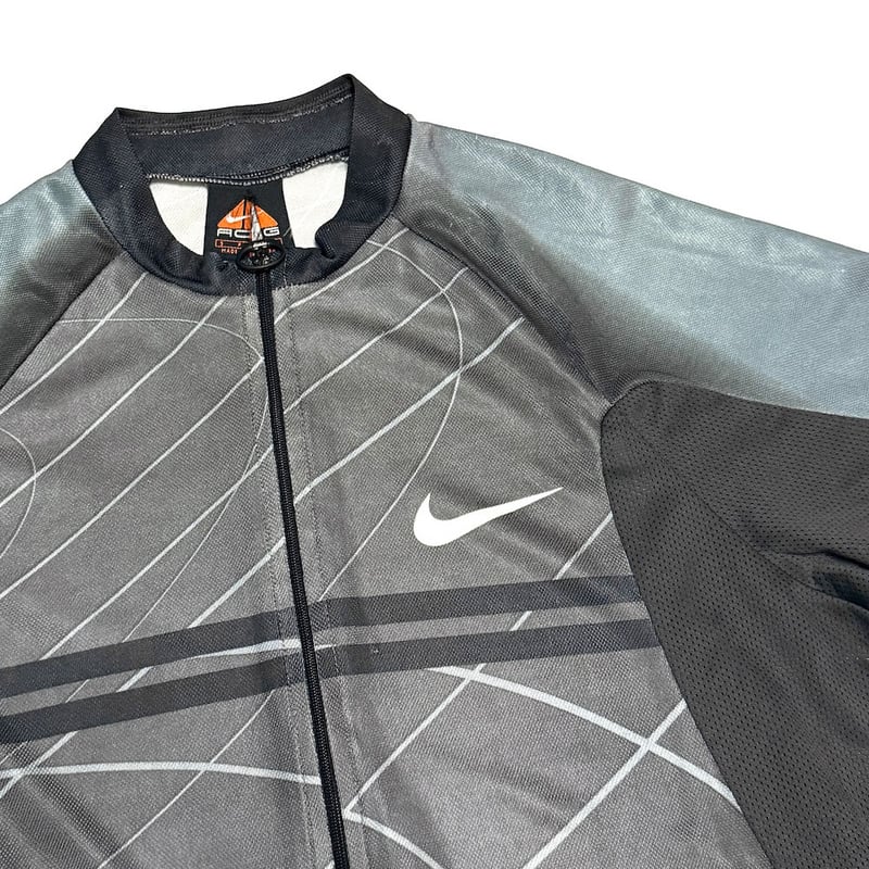ハーフジップ 古着 90s NIKE ナイキ ACG シャツ XL サイクリング USED】90's NIKE ACG Half Zip Graphic Cycling Je