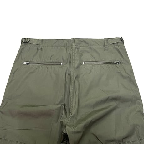 【USED】90's-00's STUSSY 8 ZIP-POCKET FLIGHT PANTS LIGHT KHAKI