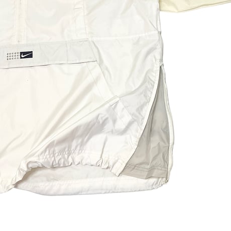 【USED】00'S NIKE HALF ZIP ANOLAK JACKET WHITE