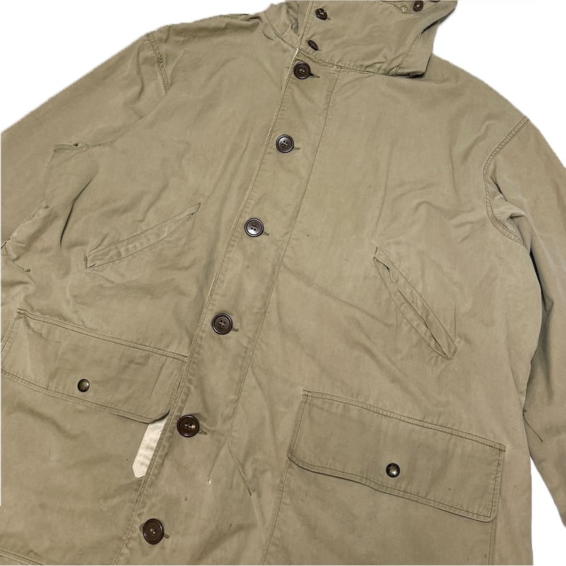 USED】40's U.S. Army M-42 Snow Parka WWII Rever