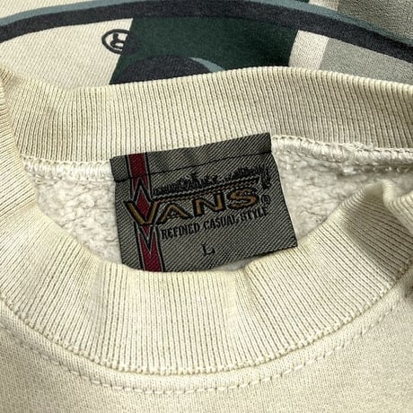 【USED】90'S OLD VANS SWEATSHIRT