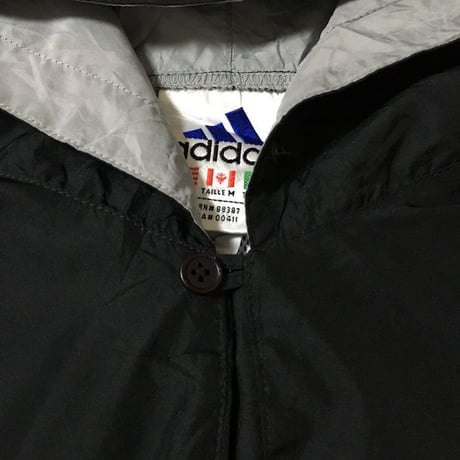 【USED】90'S ADIDAS MINIMAL LOOK HOODIE