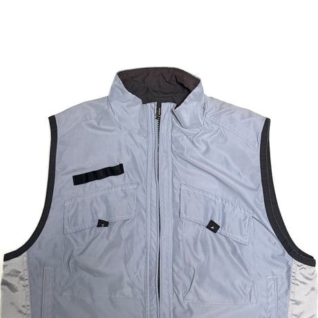 【USED】00's NIKE ACG Outer Layer 3 PRIMALOFT Insulated Vest Blue Gray