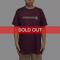 【USED】90's Alien Workshop Logo T-Shirt Burgundy