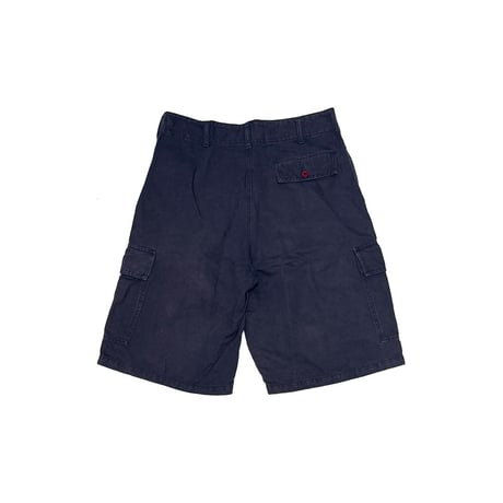 【USED】90's ARMANI JEANS DRY COTTON CARGO SHORTS