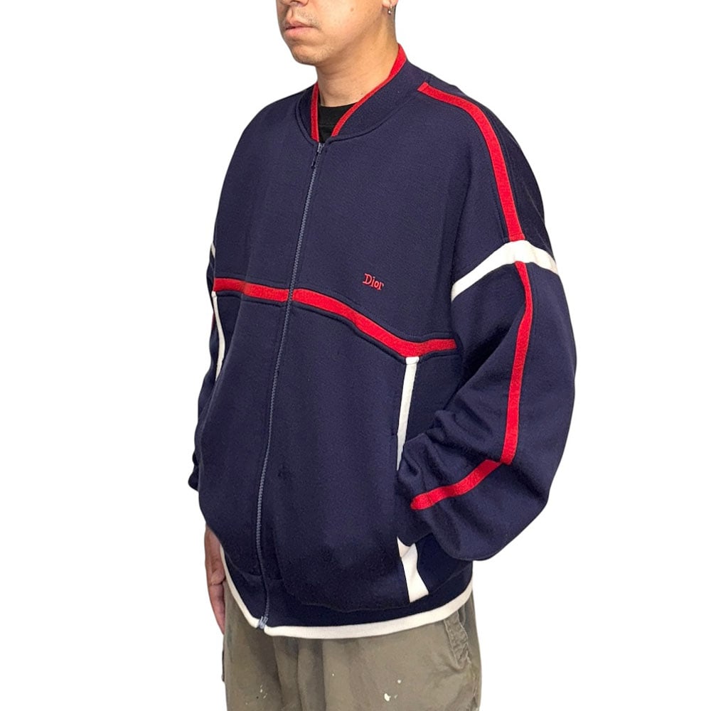 レア　美品　Christian Dior ZIPジャケット USED】80's Christian Dior MONSIEUR ZIP-UP SWEAT