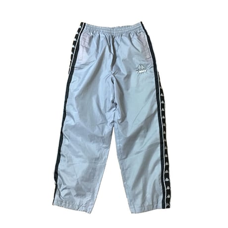 【USED】90'S KAPPA TRACK PANTS SILVER