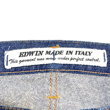 【DEAD STOCK】80'S-90'S EDWIN DENIM PANTS MADE IN ITALY