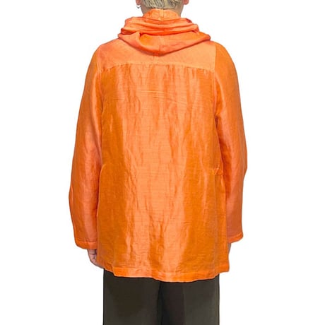 【USED】90'S EMPORIO ARMANI ZIP PARKA ORANGE