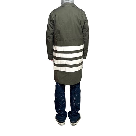 【USED】HELMUT LANG 1999 4LINE PAINT MILITARY COAT
