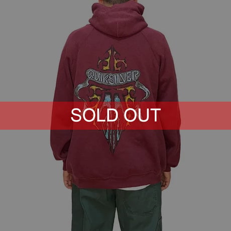【USED】80'S-90'S OLD QUIKSILVER PARKA