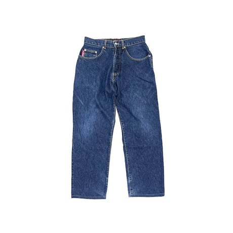 【USED】90'S-00'S STUSSY DENIM PANTS