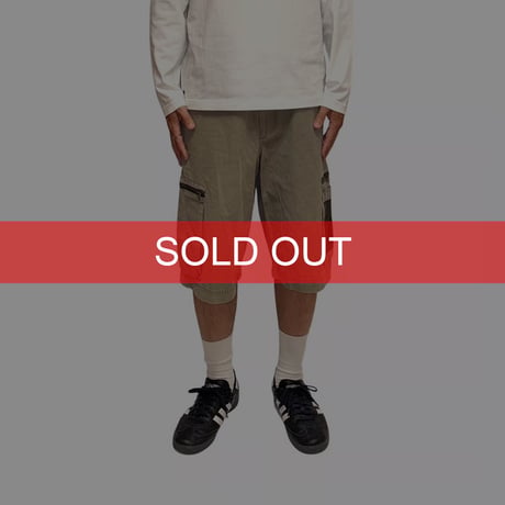 【USED】00's GAP KHAKIS Tactical Mesh Pocket Cargo Shorts