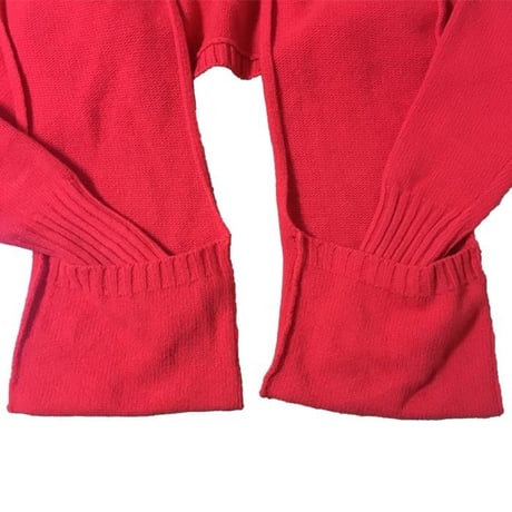 【USED】90'S W&LT JEANS KNIT HOOD STALL