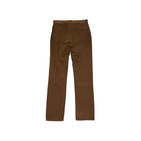 【USED】90's agnès b. BROWN COTTON PANTS