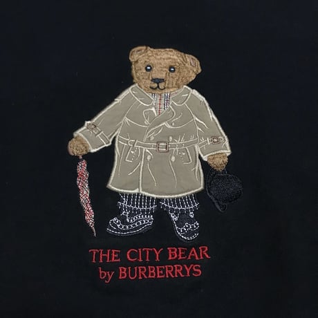 【USED】90'S BUBERRYS BEAR SWEATSHIRT