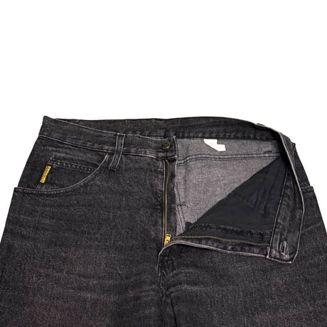 【USED】80's-90's ARMANI JEANS Loose-Fit Tapered Denim Black