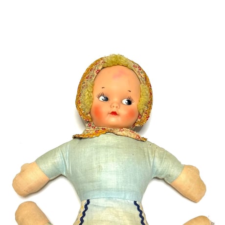 【USED】60's Knickerbocker HAPPY / SAD DOUBLE SIDE BABY DOLL
