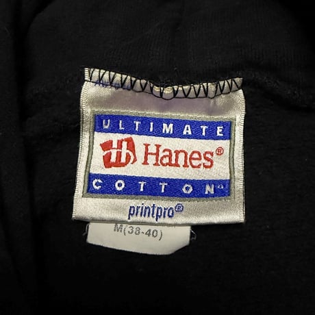 【USED】00's Poker Stars.com Sweat Hoodie Faded Black